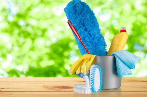 Professional office cleaning in Hounslow reception area