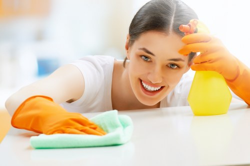 Professional Hounslow cleaner servicing a clean and tidy home interior