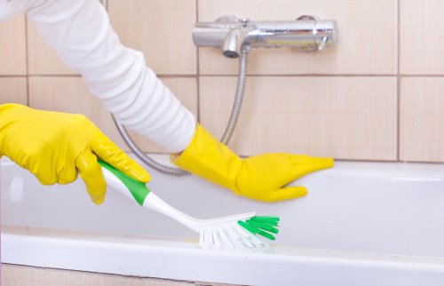 Deep cleaning a rug with careful professional methods