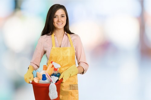 UK cleaning service terms document with legal and compliance focus